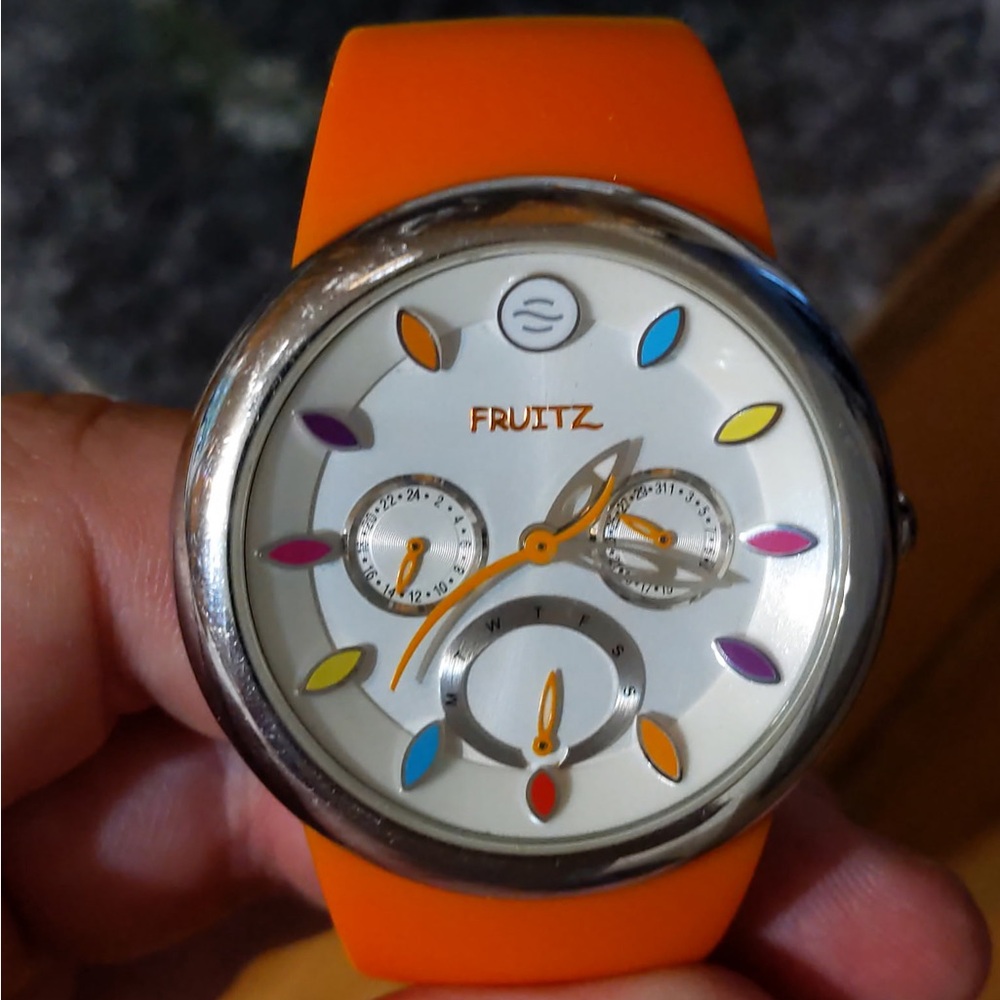 Orange Fruitz Watch